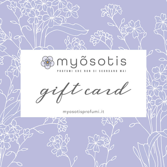 Gift Card by Myosotis Profumi